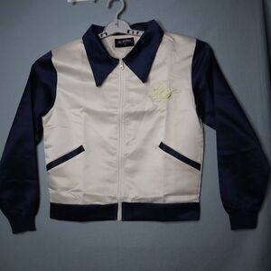 Harry Potter Replica Jacket Size Small Cream Navy Embroidered w/ Pockets